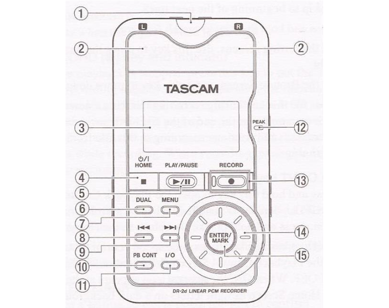  Tascam DR-2d